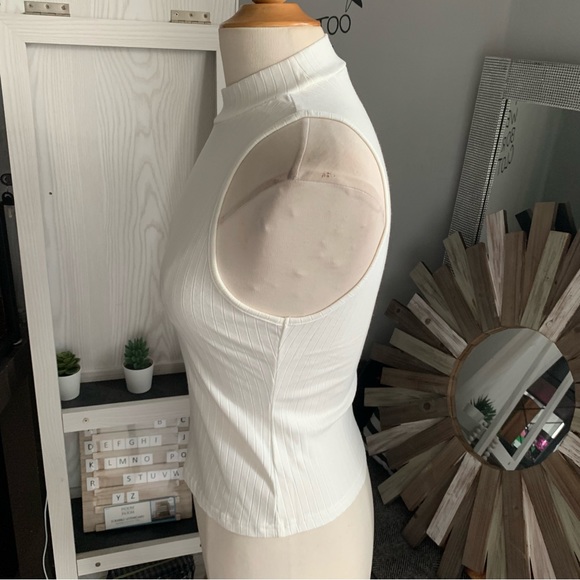 Shein | mock neck ribbed top size small - Picture 5 of 6
